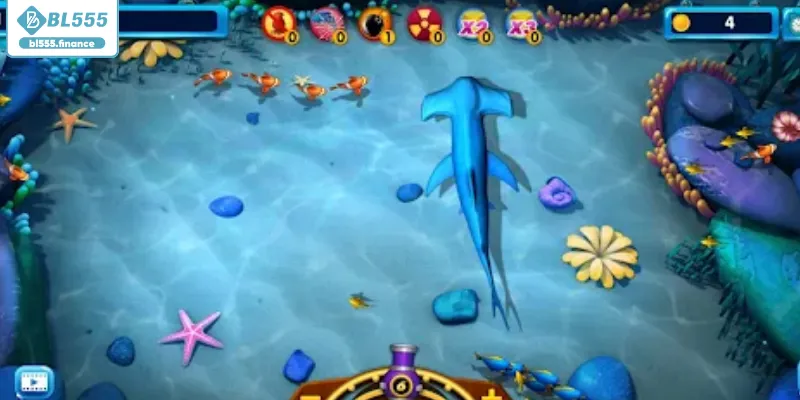 Giao diện phòng chơi bắn cá H5 trực tuyến