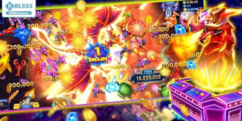 Người chơi săn boss trong trò chơi long vương